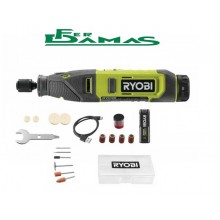 SET UTENSILE ROTATIVO 4V RYOBI CON ACCESSORI VARI ART. RRT4-120GA15